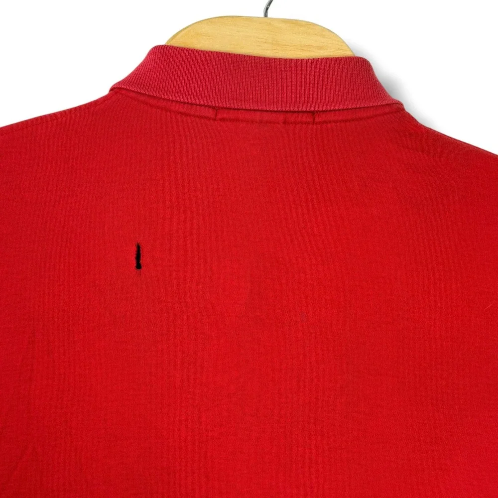Polo Ralph Lauren Polo Shirt Men XL Pink Blue Pony Vintage Preppy Golf